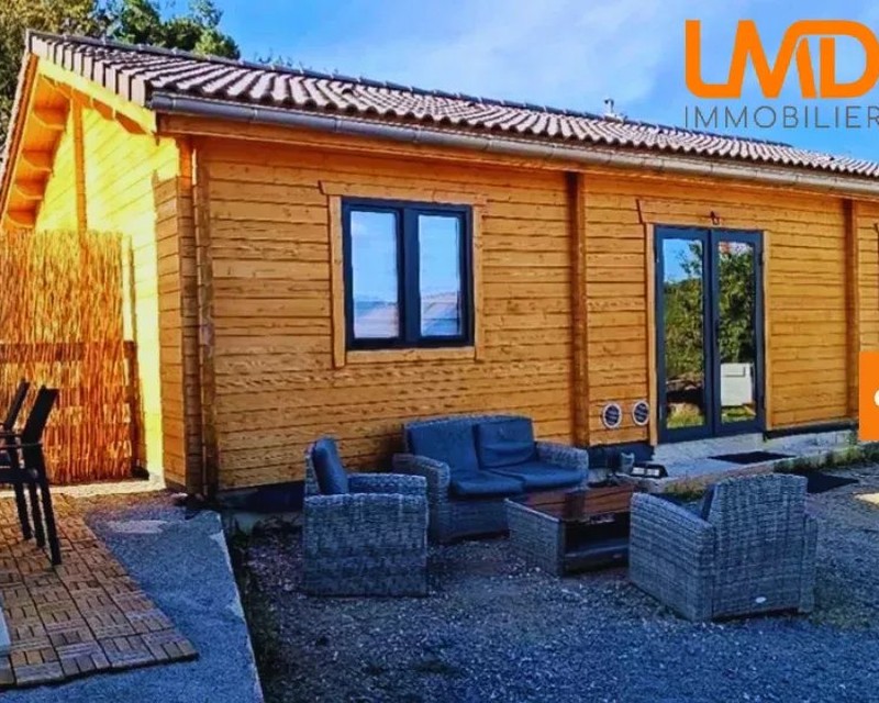 Sud Ardèche : Maison en bois avec 2 chambres, Jacuzzi et Kota - 06ba67f1-c0db-4bce-aee4-ea47ab6db981