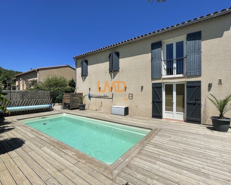 Villa 4 faces plain pied 120 m2 avec piscine - Img 7873