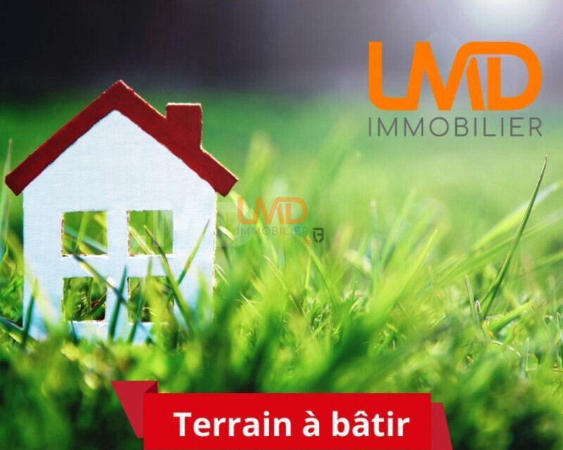 Terrain constructible 936 m² - Photo terrain a batir lmd