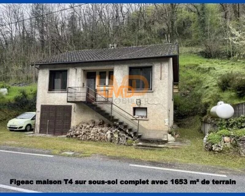 Figeac maison en pierre T4 sur sous sol complet avec terrain - d6779751-036f-4f50-80fc-0316e2a08cc7
