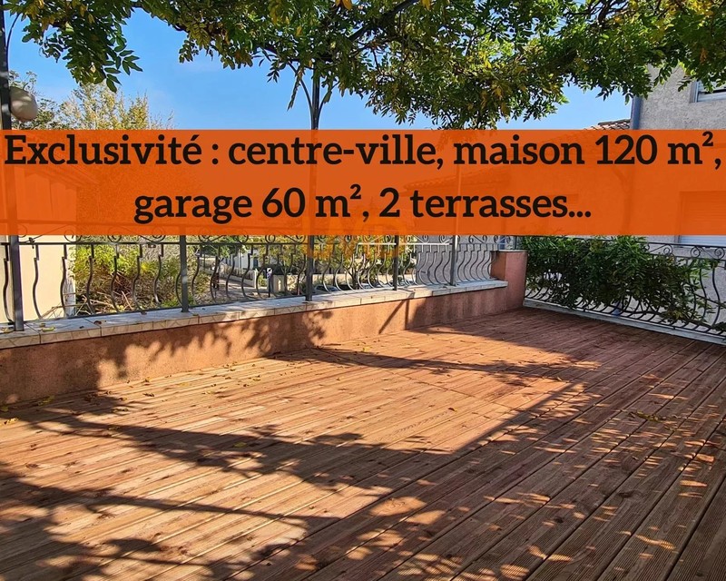Maison au centre-ville avec 2 terrasses et garage - da6f3a7e-2f5f-4820-a470-28b6258f6284