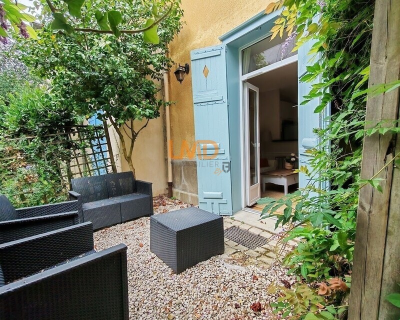 Duplex avec terrasse arborée - Duplex-rue-de-dinan-rennes-terrasse-eric-margely