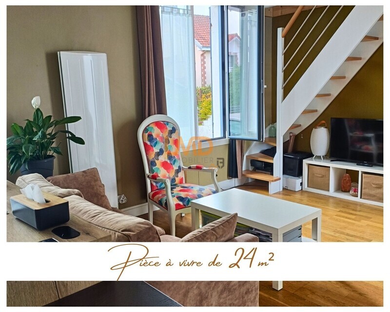 Charmante maison - Quartier La Birochère - Gourmalon - Pornic 37 m  - espace salon