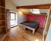 Maison de village atypique avec terrasse et grand studio - Chambre